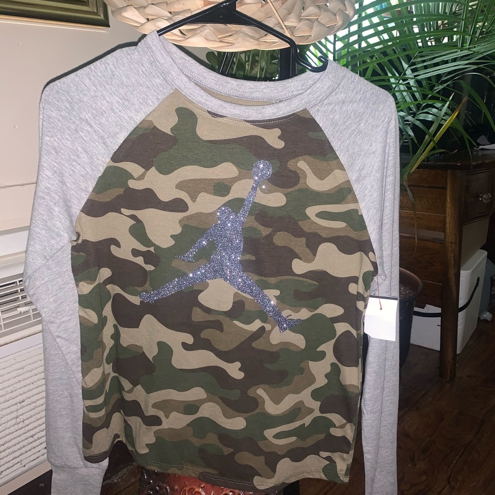 Shirt Xs long sleeve Camouflage Lady’s shirt